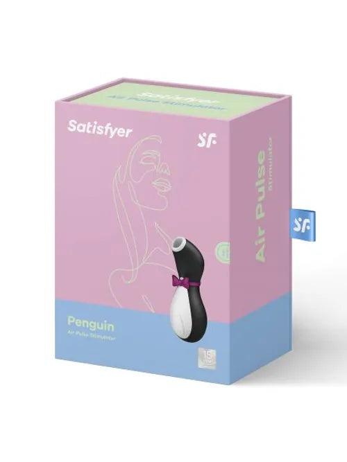 Stimulateur Satisfyer Pro Penguin Nouvelle Génération - Noir et Blanc