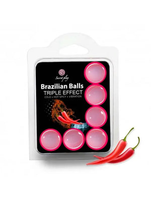 6 Brazilian Balls "Triple effect"