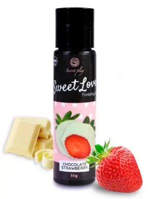 Gel comestible Chocolat blanc et Fraise