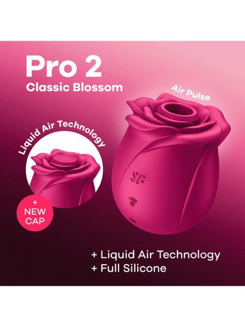 Classic Blossom Pro 2 Satisfyer - Rose