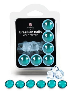 6 Brazilian Balls "Cold effect"