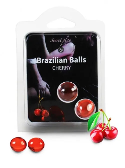 2 Brazilian Balls Cerise