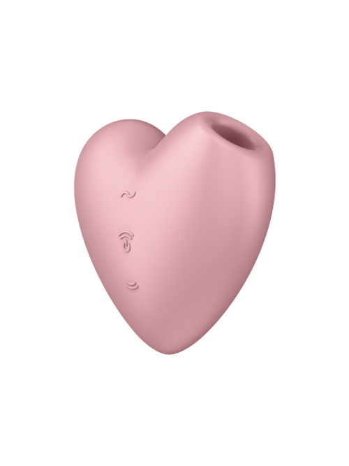 Stimulateur Satisfyer Cutie Heart - Rose