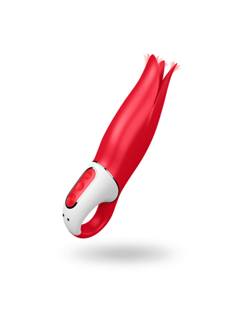 Vibromasseur Satisfyer Vibes Power Flower - Rouge